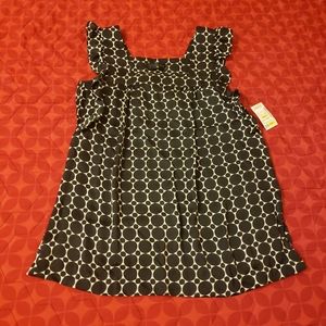 Short sleeve polca dots print size M